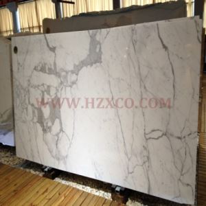 Itaalia Statuario marmorist plaat