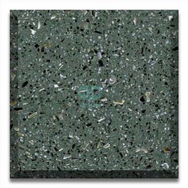 Rohelised terrazzo plaadid