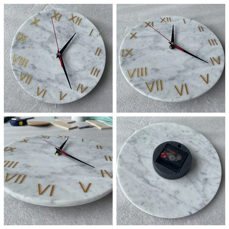 Marble Wall Clock